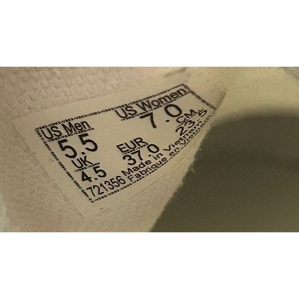 VANS checkerboard cream satin platform slip on shoes sneakers women's 7 new - Picture 3 of 7
